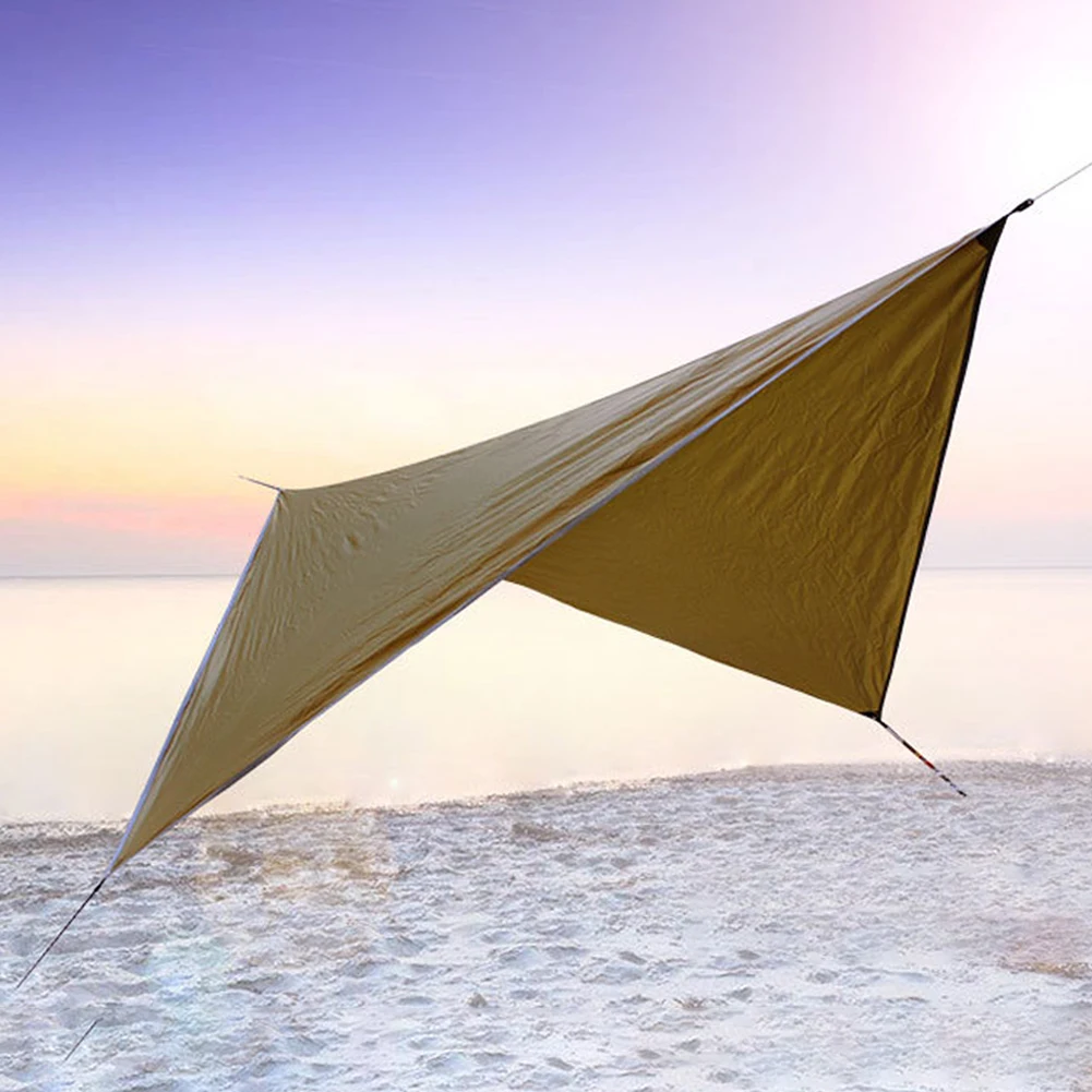 Hiking Tarp Sun Shelter Waterproof Picnic Tourist Rain Outdoor Garden Pergola Patio Awning Tent Beach Camping Canopy | Спорт и