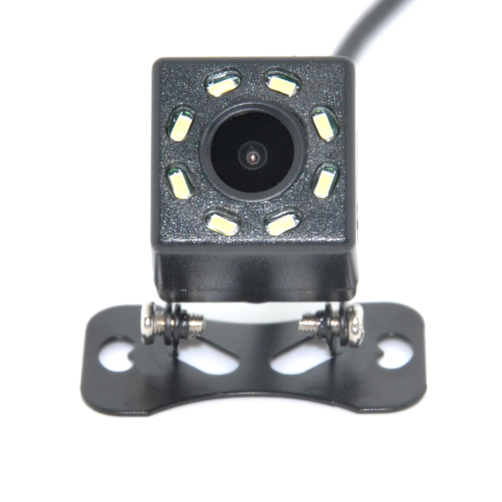 Ccd CCD 8LED Ночная Автомобильная камера заднего вида 170 широкоугольная Универсальная