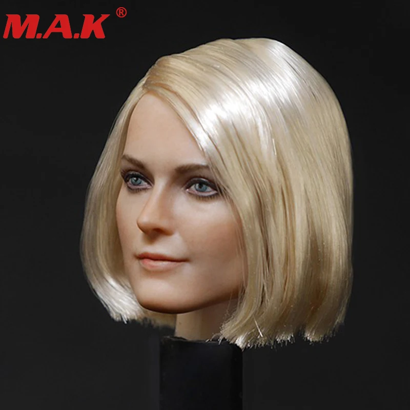 Масштаб 1/6 Женская Леди голова лепка красивая резьба модель для 12 дюймов