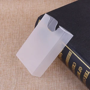 Модный прозрачный чехол для сигарет с креативной личностью, тонкая металлическая сигаретная коробка, алюминиевая Подарочная коробка, водонепроницаемый пакет для сигарет