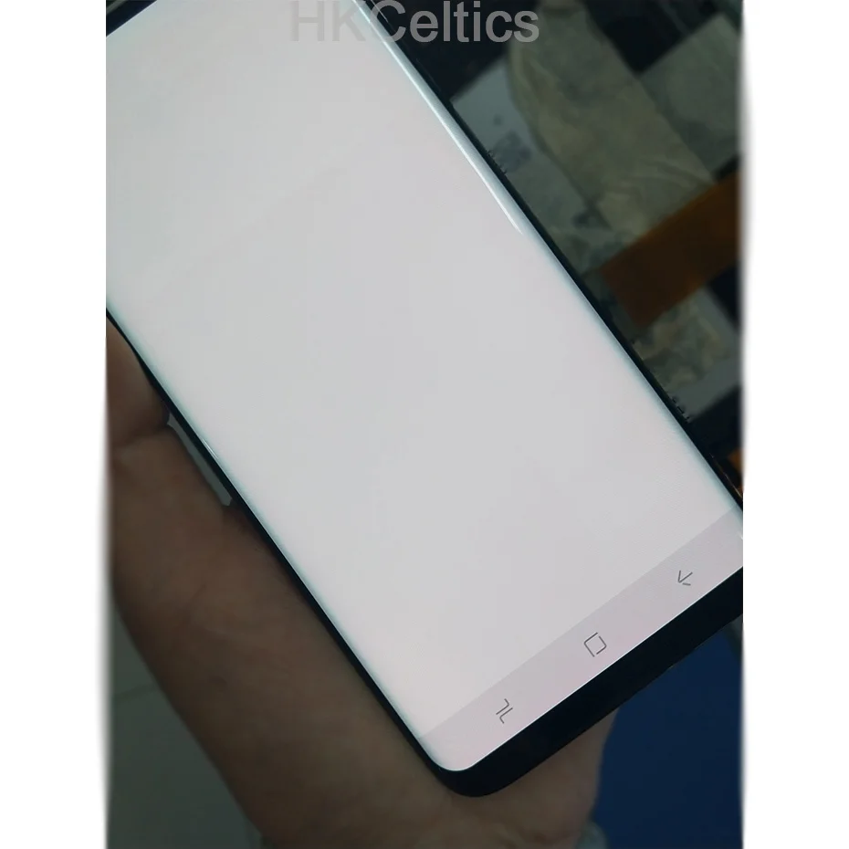 AMOLED дисплей для samsung Galaxy S8 G950/G950F/S8 Plus G955/G955F горящий теневой ЖК-дисплей+ сенсорный экран дигитайзер Запчасти