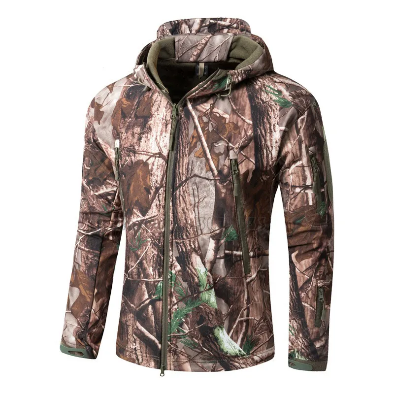 Тактическая куртка TAD SoftShell V4.0 военная камуфляжная охотничья Мужская