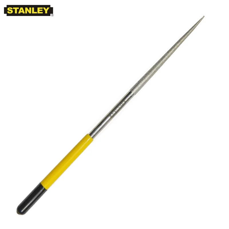 

Stanley 1pcs round diamond files needle rasp file polishing finishing tools 150 grit ceramic metal jewelry glass wood working