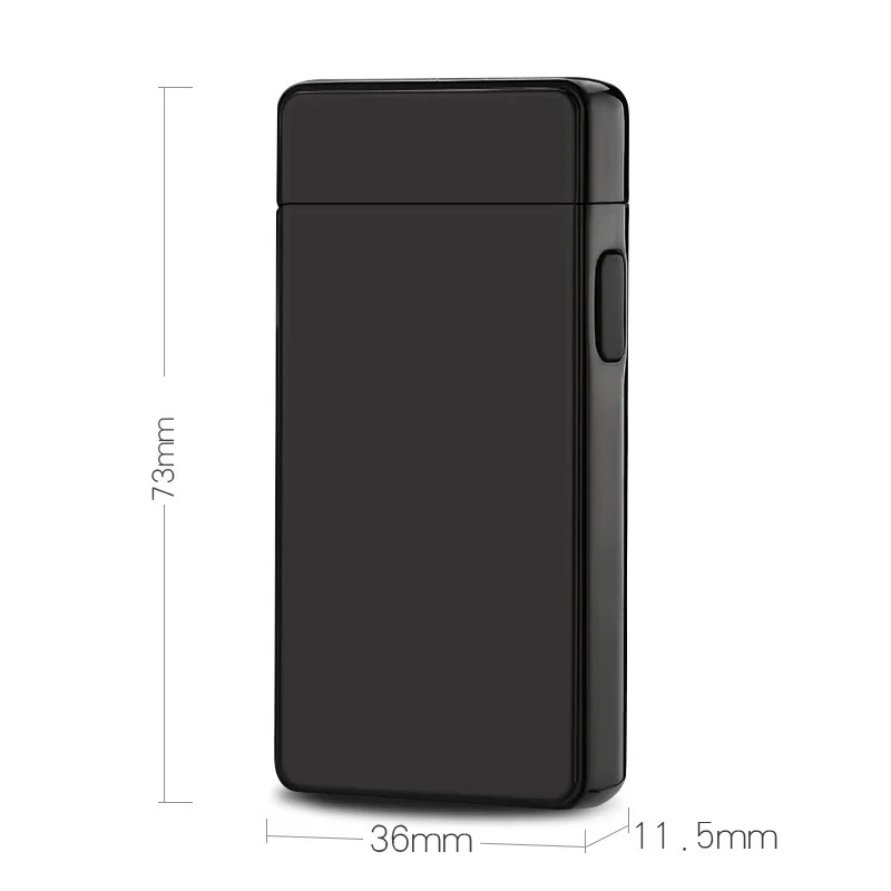 2018 Metal Double Arc Lighter USB Windproof Plasma Cigar Cigarette Charging Flameless Electronic Pulsed Smoking | Дом и сад