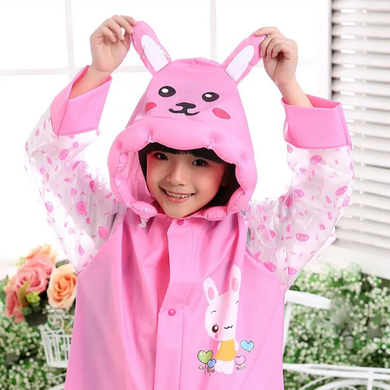 

Детский плащ, надувные шапки из ПВХ для мальчиков и девочек, студенческий школьный плащ