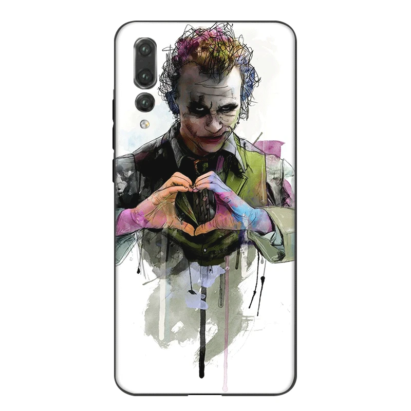 Силиконовый чехол для мобильного телефона Desxz Poker Clown Huawei Honor 7A 7C 7X 8 8X 8C 9 20 S Pro Note 10
