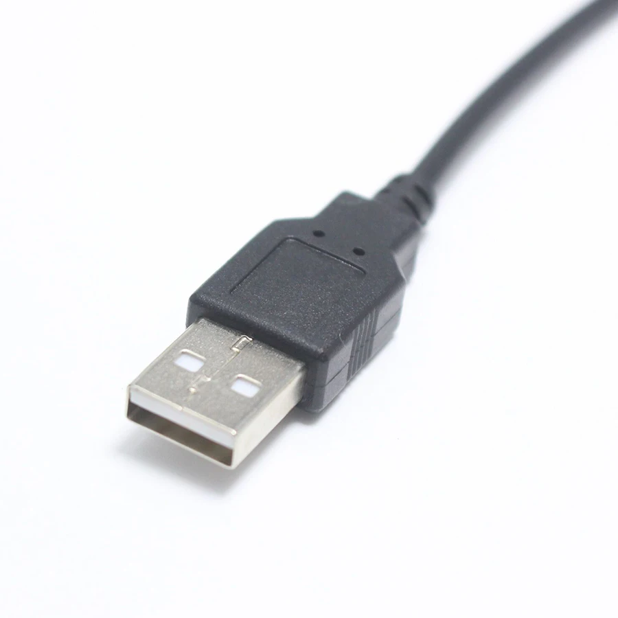 NinthQua 1 шт. USB 2 0 A Тип штекер к 22AWG кабель провод 50 см для DIY OEM черный