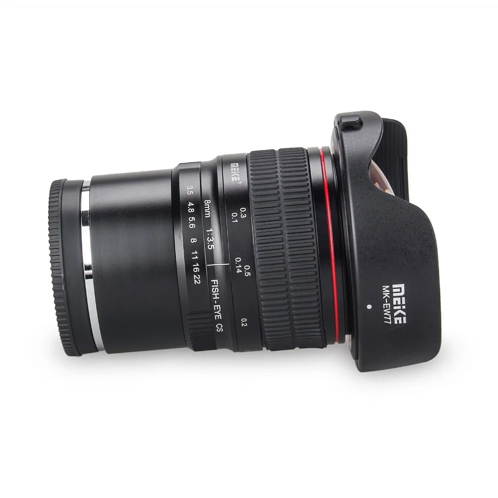 Pro 8 мм f/3,5 широкоугольный объектив рыбий глаз MF с ручным фокусом для Canon EOS M1/M2/M3/M5/M6/M10/M100 M50 беззеркальная камера с креплением на EF-M