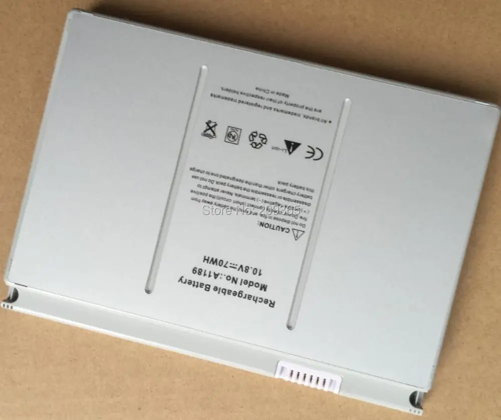 Аккумулятор A1189 для Apple MacBook Pro 17 'MA611B A1151 A1212 A1229 A1261|laptop battery|a1189 batterybattery for macbook |