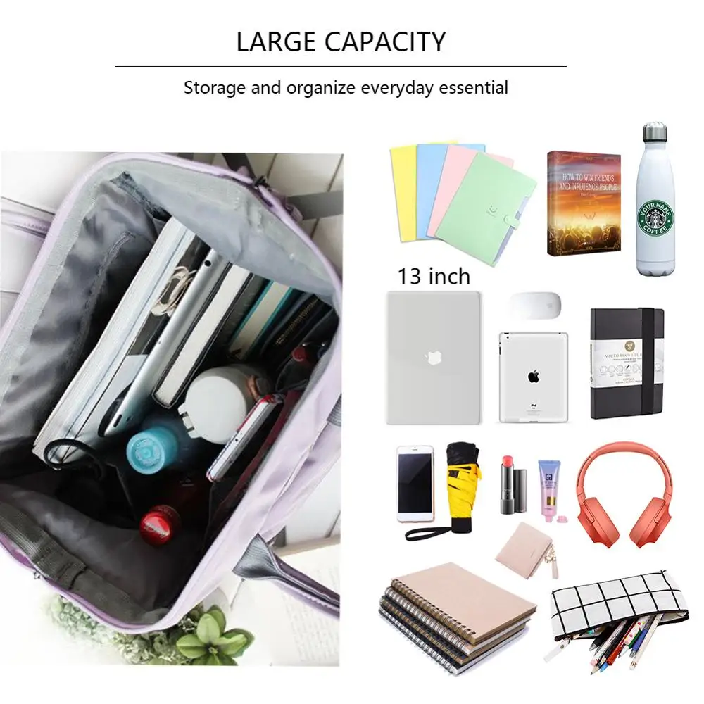 flower princess embroidery nylon women backpack water resist laptop bag college travel bagpack for girl daypack school backpack free global shipping