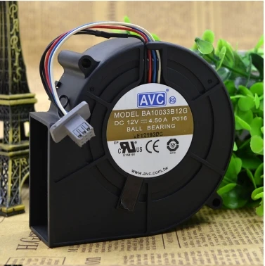 AVC большой ветротурбинный вентилятор высокоскоростной 9733 4.5A BA10033B12G 12 В |