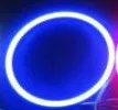 120mm blue COB ангельские глазки 120 мм 2 штуки Авто Halo кольца COB 120 мм ангельские глазки Автомобильные фары мотоциклетные белые красные желтые синие 12 В светодиодные - Цвет: 120mm blue