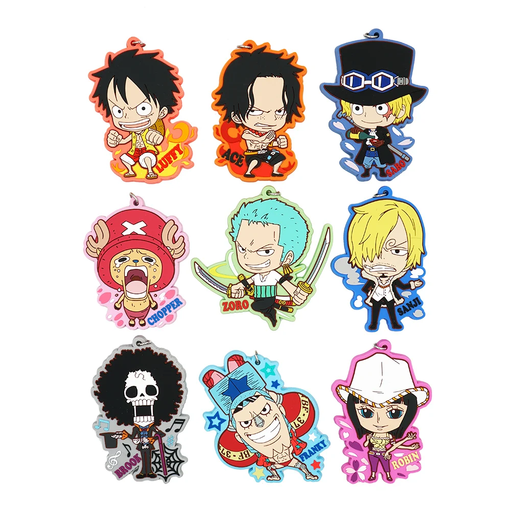 Цельная обезьянка D. Резиновый брелок Luffy Nico Robin Hancock Ace Brook Tony Chopper аниме|tony chopper|nico