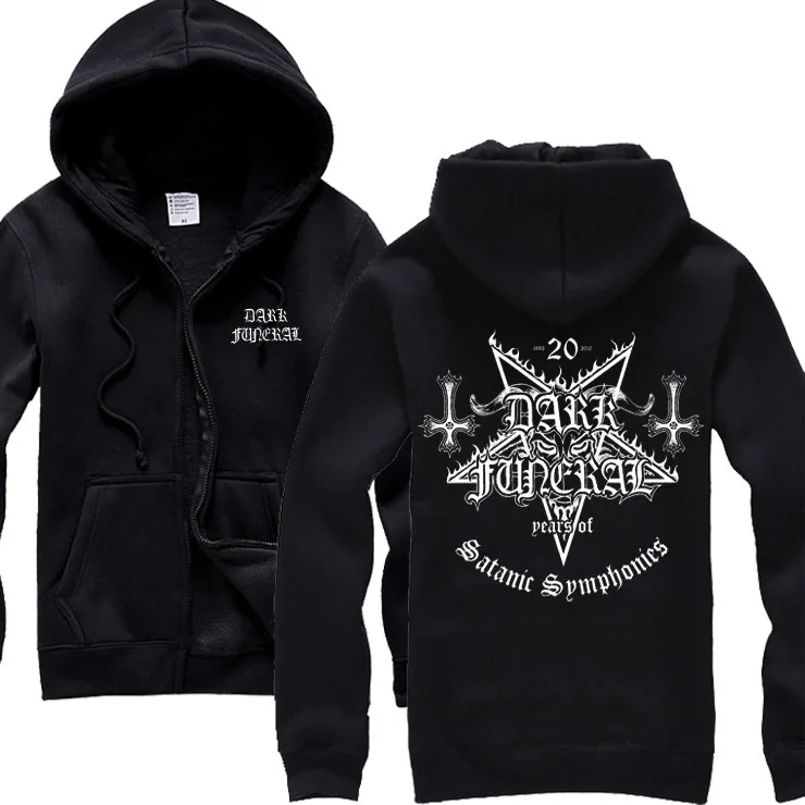 16 видов конструкций темно похороны Sudadera Rock Band толстовки оболочки куртка панк Death
