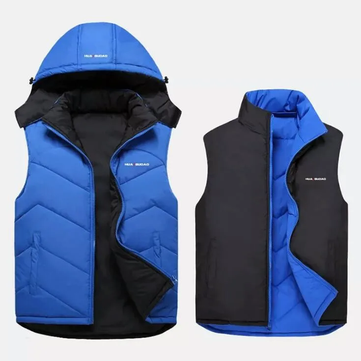 Лидер продаж! Msale-хлопок Осень-зима 2016 года холода и Теплый пуховик жилет Для