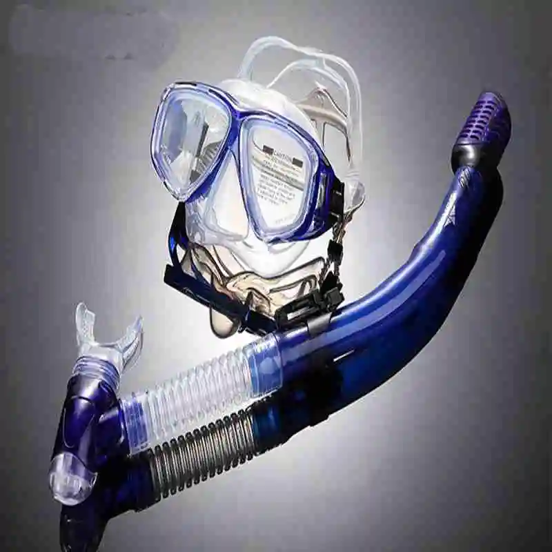 Маска для плавания и дайвинга силиконовые очки подводного мужчин женщин | Спорт