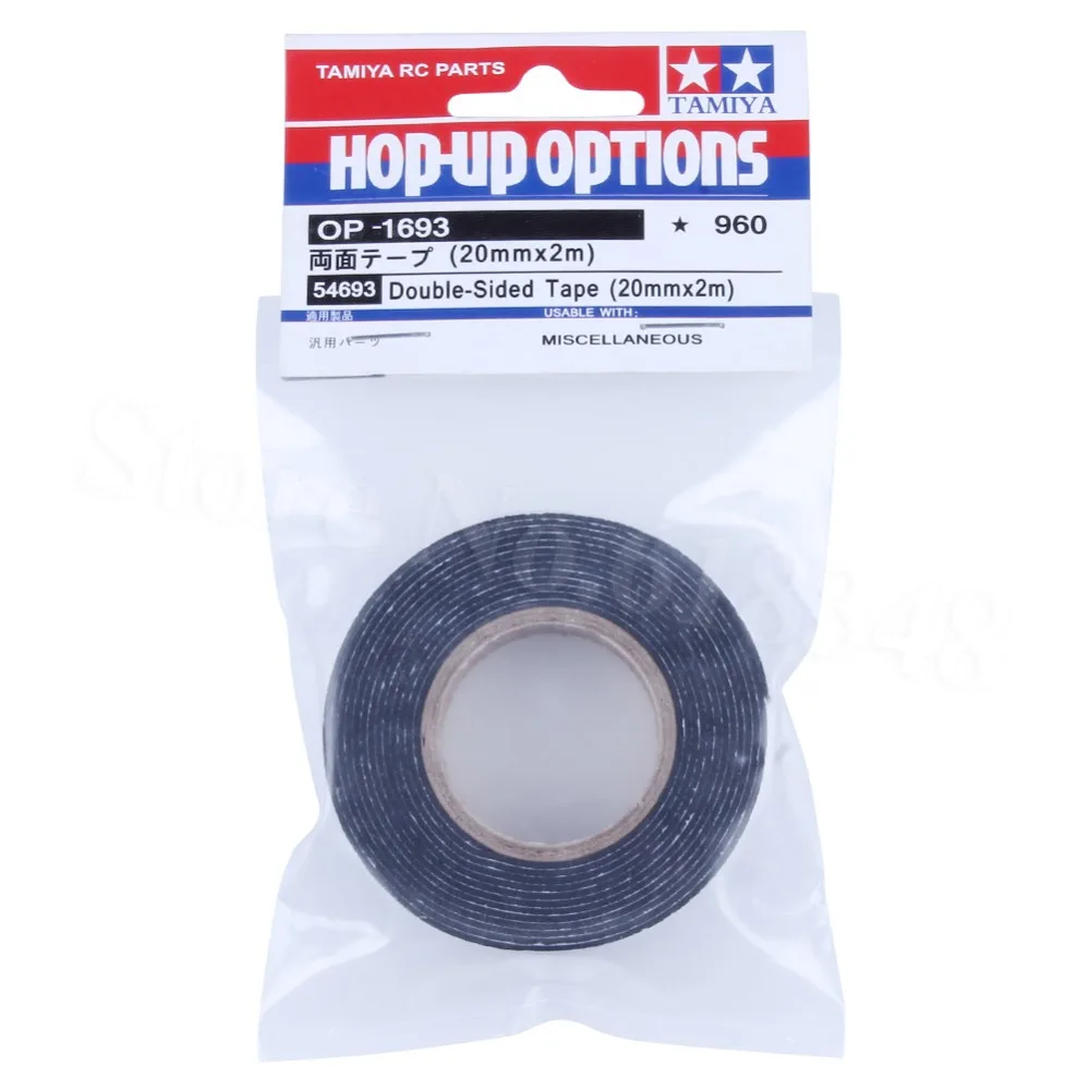 Двухсторонняя лента Tamiya 54693 варианты Hop Up 20 мм x 2 для моделей RC автомобилей