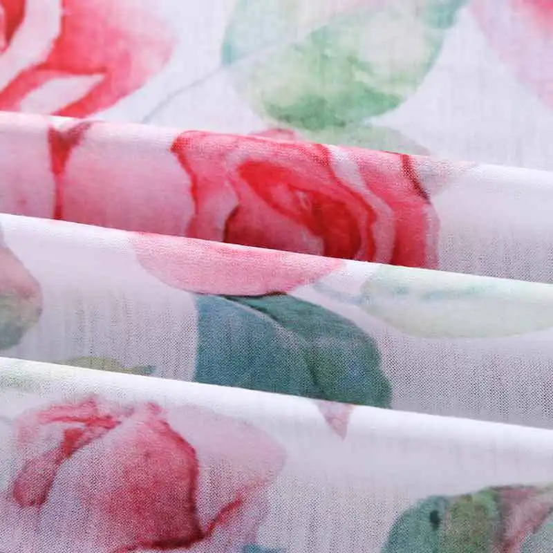 

Swaddle Muslin Blanket Newborn Baby Floral Wrap Swaddling Blanket 2Pcs