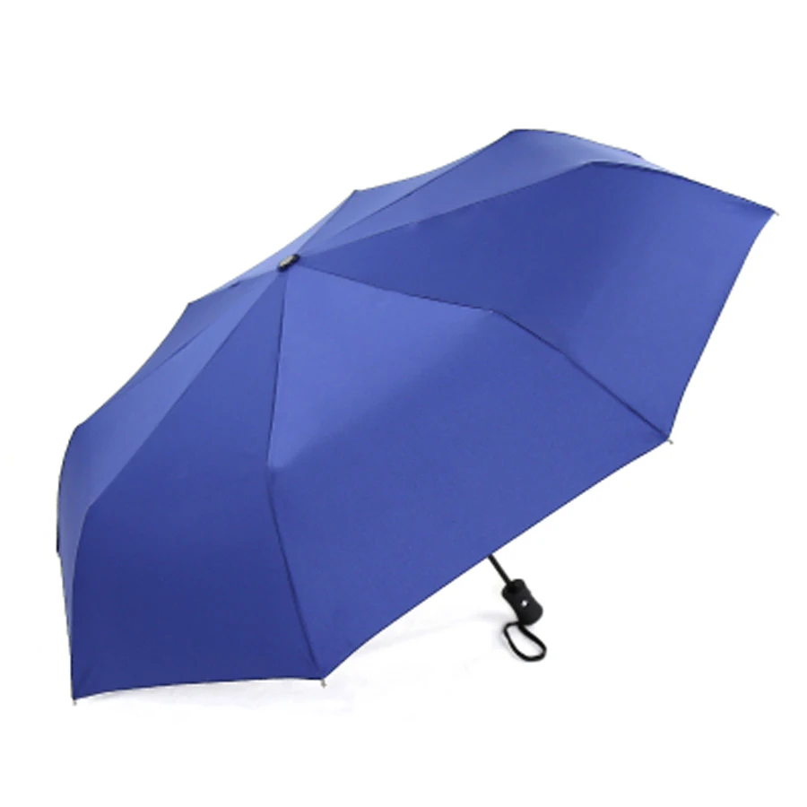 Blue Umbrella Креативный полностью автоматический зонтик Meteor, Модный черный складной зонт от солнца 3, Зонт от дождя для женщин и мужчин, ветрозащитный большой зонтик - Цвет: Blue Umbrella