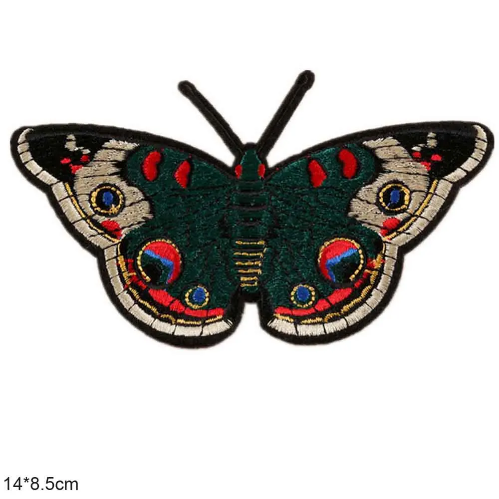 Большой размер Mothra красивая бабочка Железная на вышитой одежде нашивки для одежды наклейки одежды оптом
