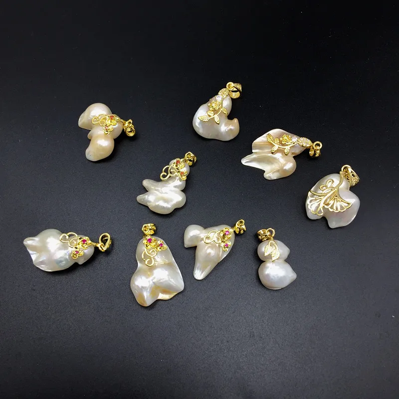 Оптовая продажа с завода красочные бусины Эдисона в стиле барокко природный