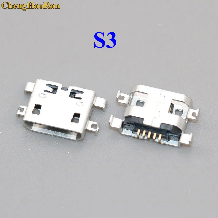 ChengHaoRan 10 шт. для JIAYU S3 S 3 Mini Micro USB разъем зарядного устройства детали розетки штекер
