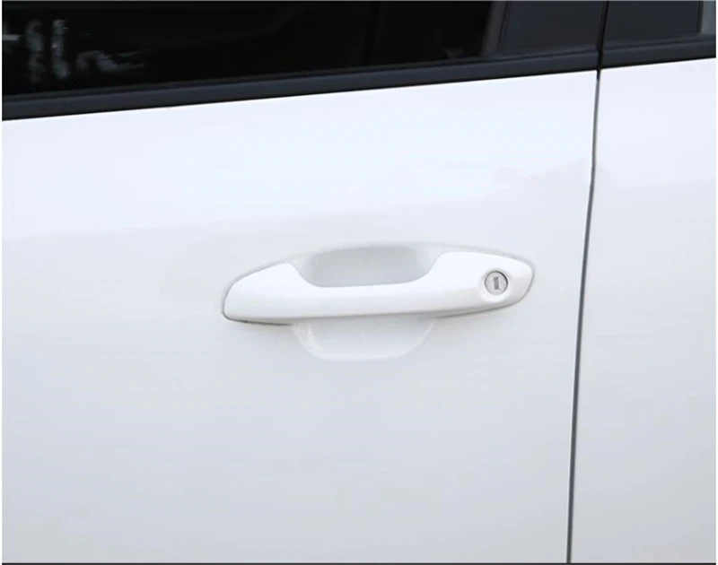 For Kia Rio 2017 2018 New Chrome Door Handle Catch Cover Trim Cap Car Styling Stickers Auto Accessories 4Pcs | Автомобили и