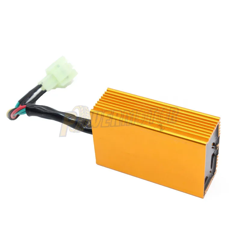 PowerMotor AC горит высокопроизводительный сплав гоночный конденсаторное зажигание с кабелем коробка для GY6 50cc 150cc 139QMB 152QMI 157QMJ Скутер мопед ATV Go Kart