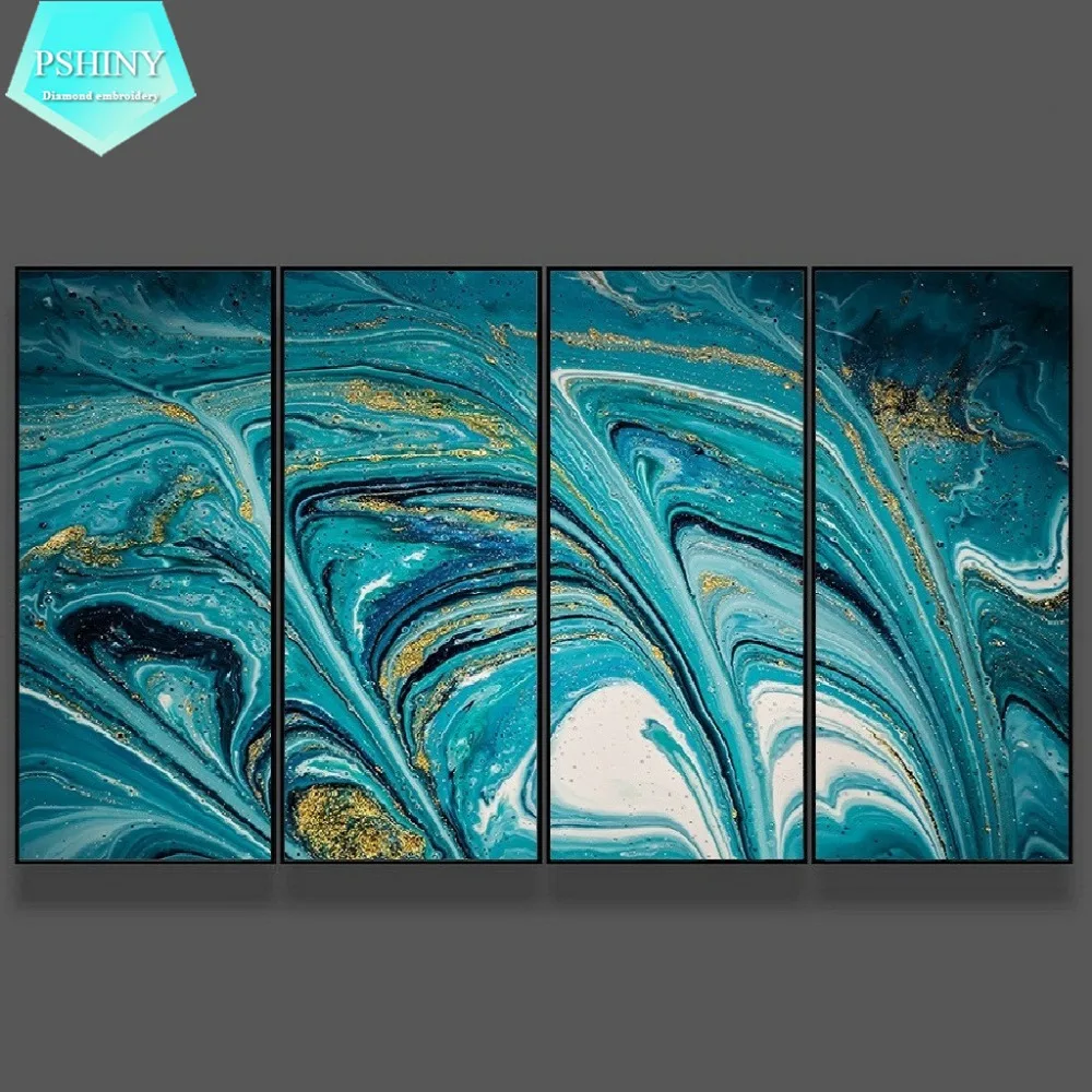 PSHINY 5D DIY Алмазная вышивка распродажа абстрактных картин полная картина