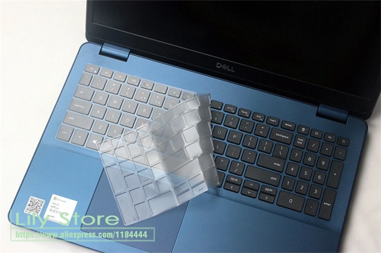 Защитный чехол-клавиатура из ТПУ Для 15," Dell Inspiron 15 5584 ноутбука компьютера