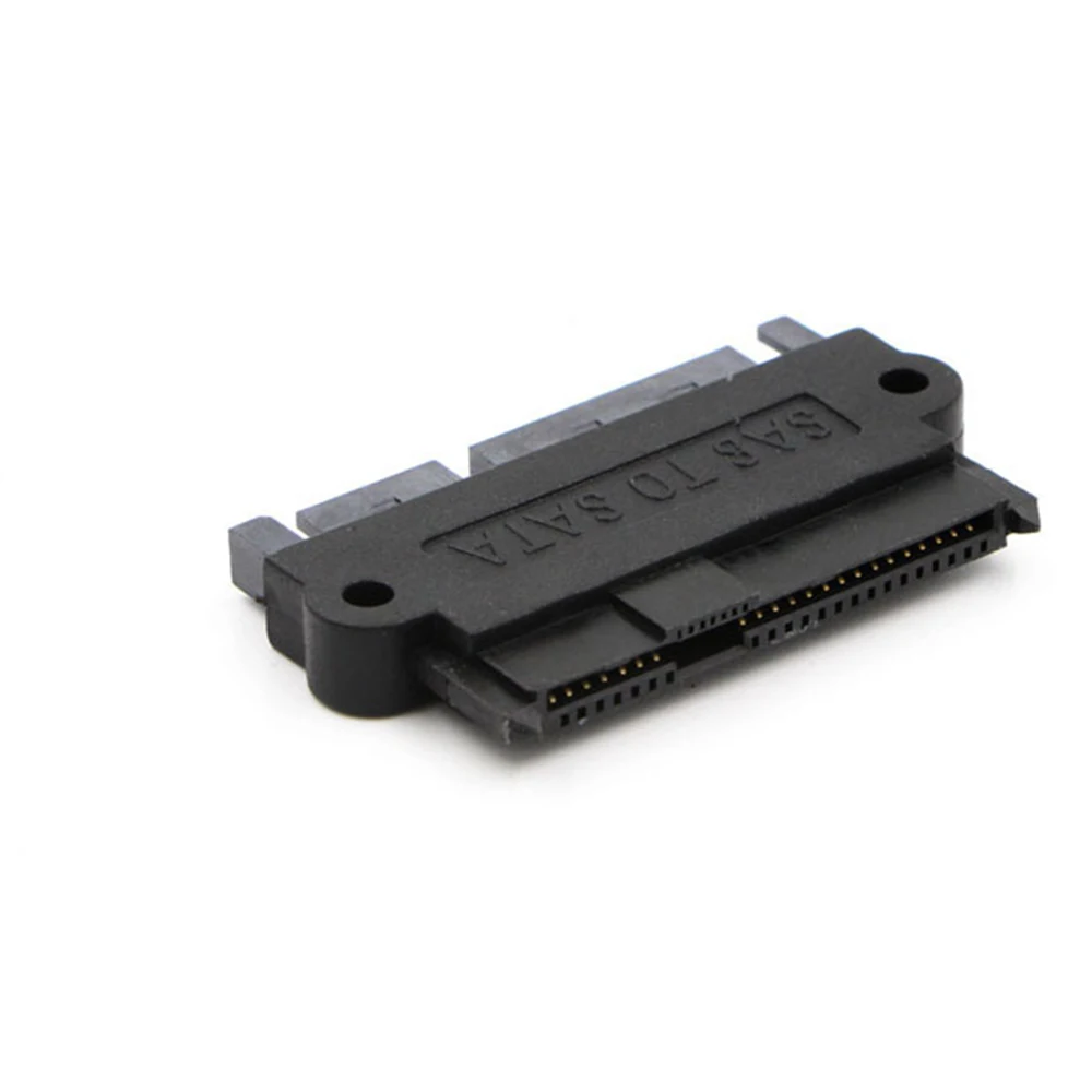 Новый профессиональный SFF 8482 SAS/sata 180 градусов угловой переходник преобразователь