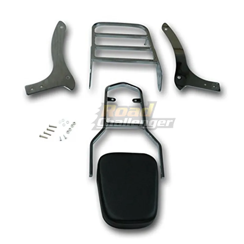 Спинка заднего пассажира для мотоцикла Сисси бар + багажник 2000 2011 Yamaha V Star XVS Dragstar