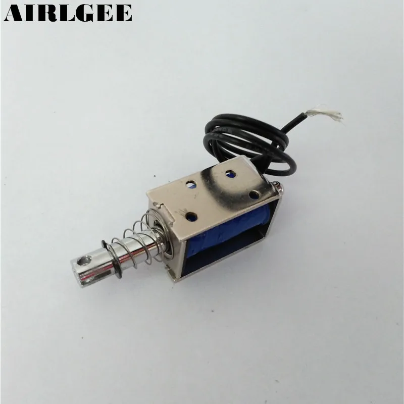 Электромагнит с открытой рамой 10 мм 12 В/24 В | Обустройство дома