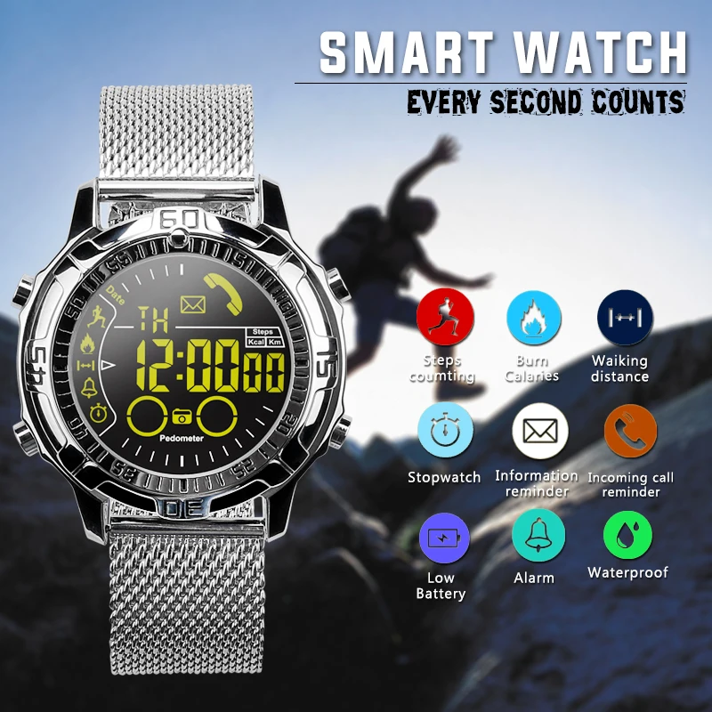 Betreasure EX28A Bluetooth Смарт часы водостойкий Спорт на открытом воздухе Relogio Masculino
