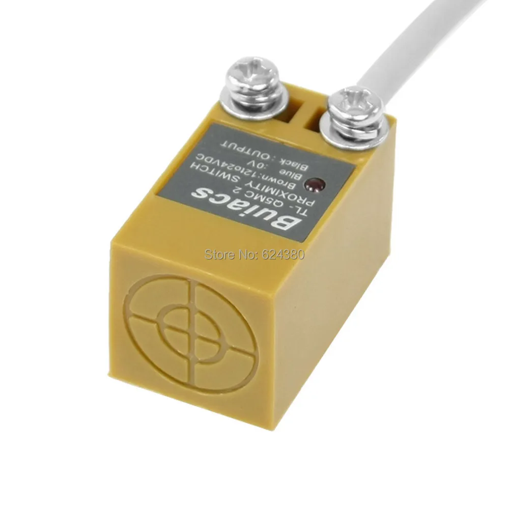 Индуктивный датчик приближения 5 мм переключатель постоянного тока 3 провода 12 24