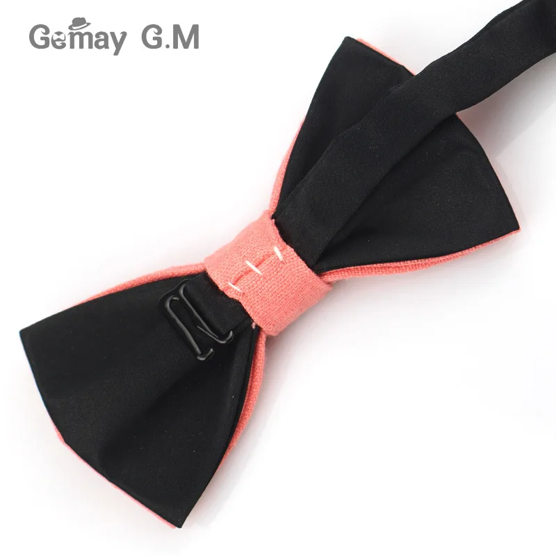Модные однотонные с бантом для Для мужчин марка белья Bowties Повседневное Бизнес