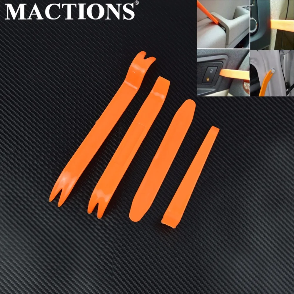 4 шт./компл. DIY ручной пластиковый зажим для панели автомобильного радио