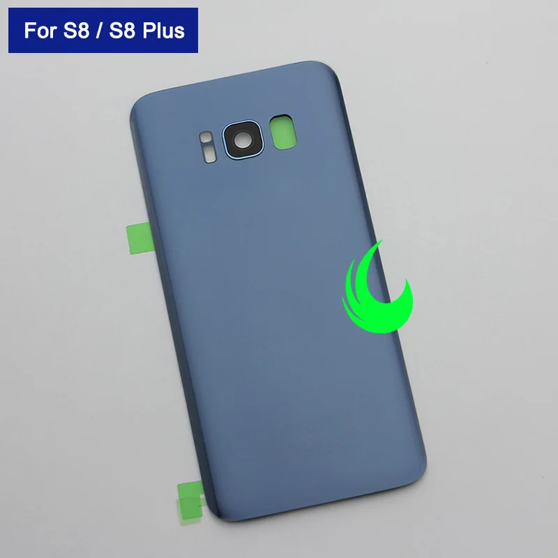 Задняя крышка батарейного отсека для Samsung Galaxy S8 G950 Plus G955 стеклянная корпуса SAMSUNG +