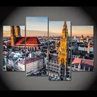 Украшение картины на холсте стены Популярные 4 штшт Германия Бавария картинки для дома для гостиной HD печать