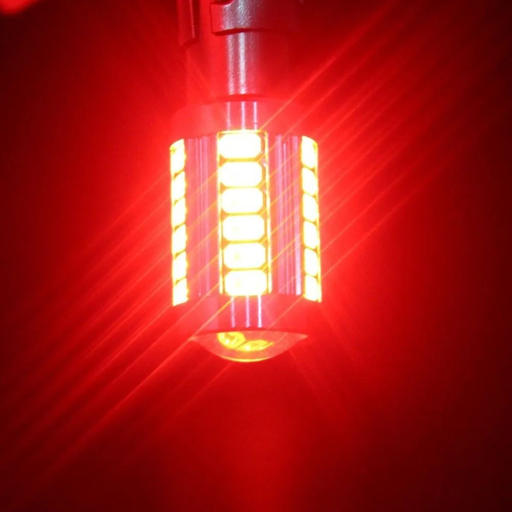 4x ультра красный 1156 BA15S 5630/5730 33 SMD автомобиль прицепа с прицепом светодиодный