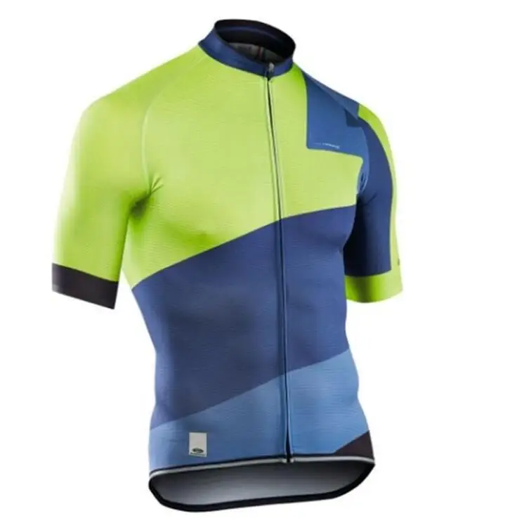NW Men's Cycling Jersey Team MTB Short Sleeve Jerseys Breathable Mountain Bike Bicycle Jersey Clothing Sport Wear Shirt - Цвет: 004