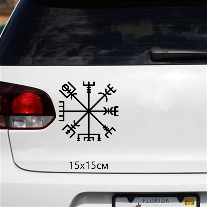CK2569#15*15см наклейки на авто Шлем ужаса, славянский знак водонепроницаемые наклейки на машину наклейка для авто автонаклейка стикер этикеты винила наклейки стайлинга автомобилей