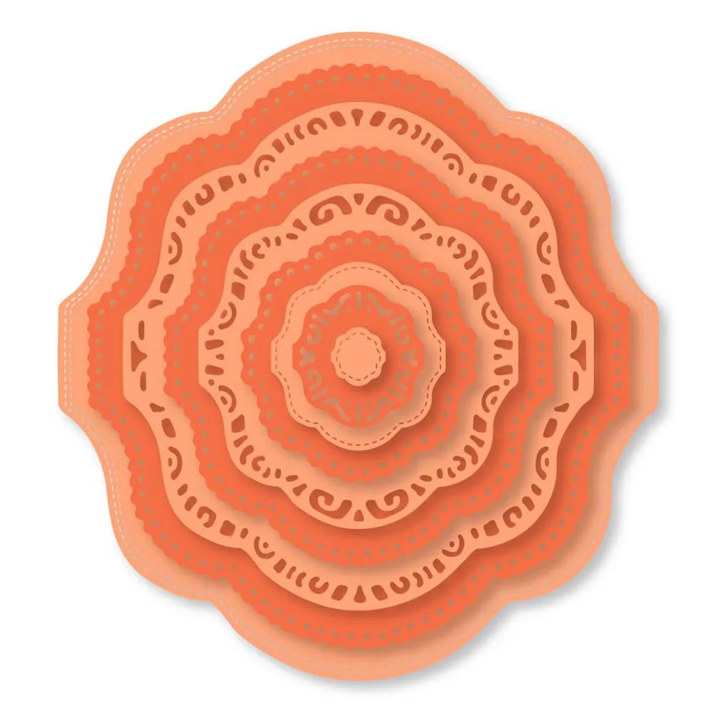 Кружевной фонарь тисненая рамка металлические режущие штампы трафареты для DIY