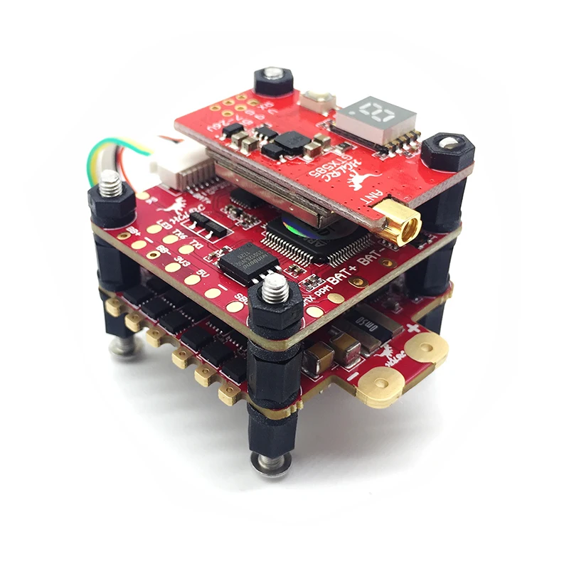HGLRC Plus F460 и GTX585 Stack аэробус F4 OSD &amp Dinoshot 60A Blheli_32 Racing ESC VTX Combo для радиоуправляемых