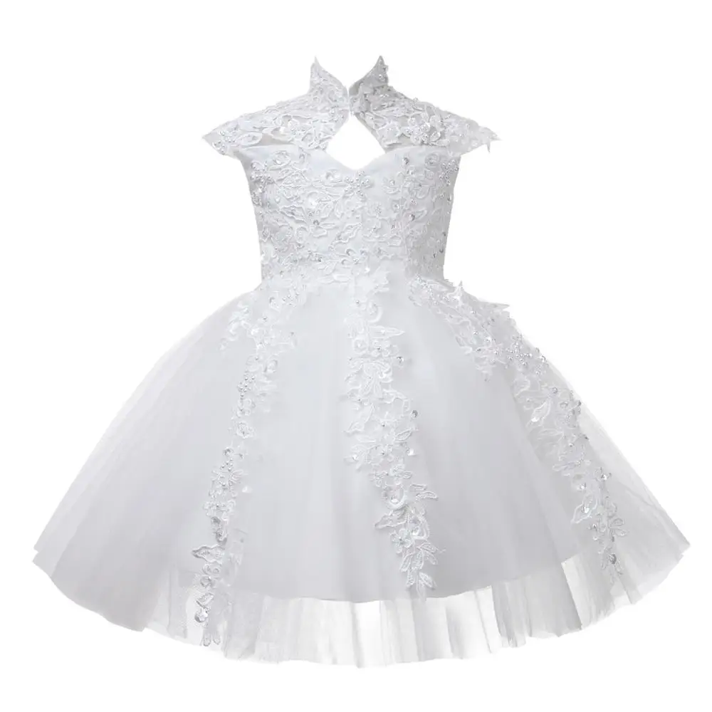 

Sequin White Lace Baby Girl Dress Special Occasion Dress Baby Christening Baptism Gown Birthday Princess Infant Party Costume