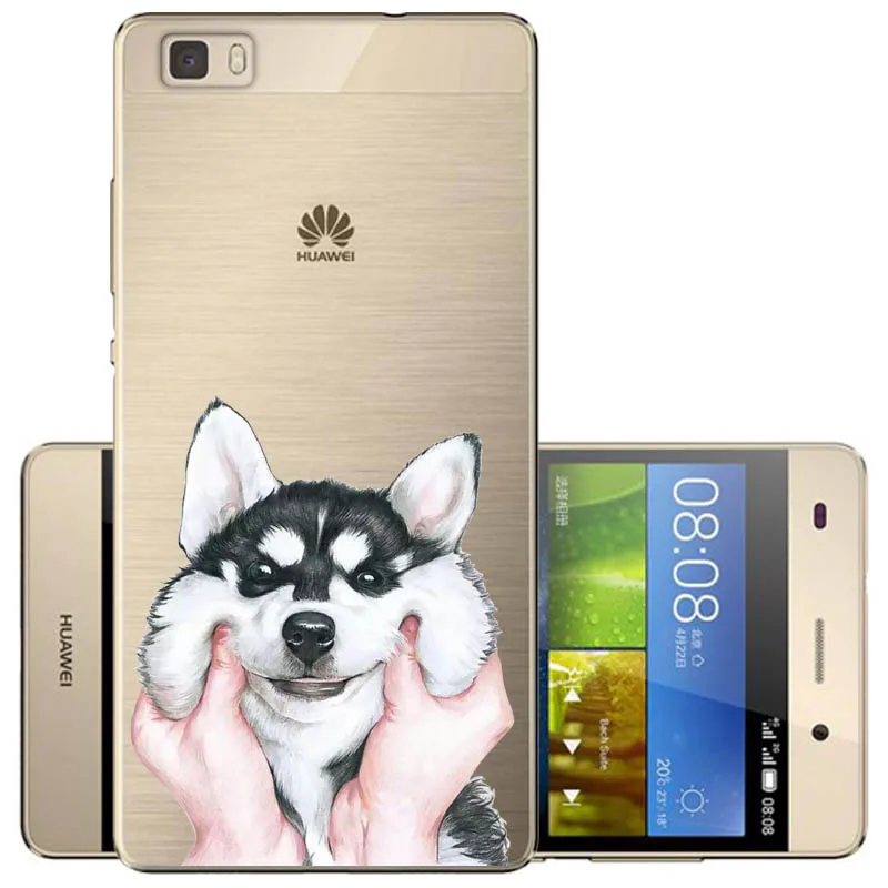 5," Fundas для huawei P8 Lite, чехол, силиконовый мягкий чехол для huawei P8lite ALE-L21, задняя крышка для телефона, TPU P 8 Lite, окрашенная защита - Цвет: HSQ