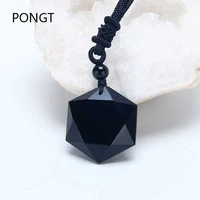 high quality healing crystals natural stone pendant necklaces white crystal obsidian large satellite crystal pendant jewelry