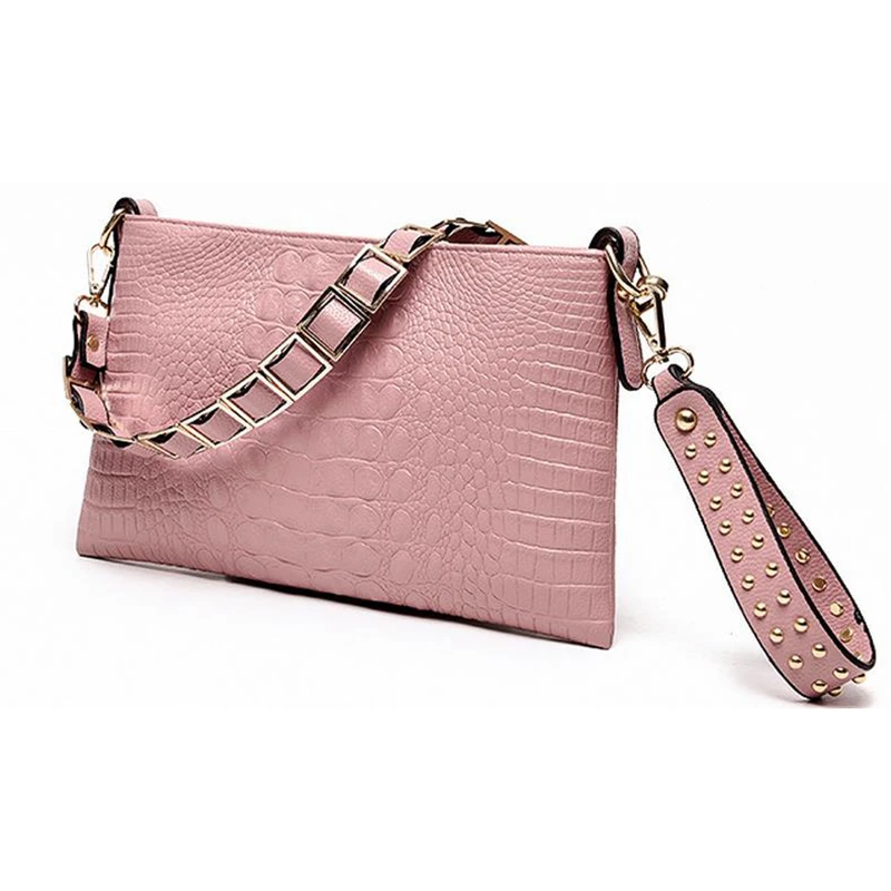 JF-U Дамы Новая Мода Сумки Женщины Кожаные Аллигатор Малый Crossbody Сумка для Женщин