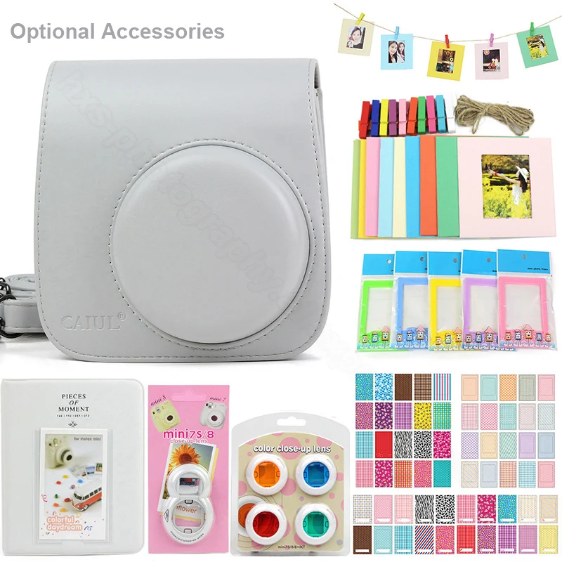 Набор аксессуаров для камеры Fujifilm Instax Mini 9 8 5 цветов в том числе сумка