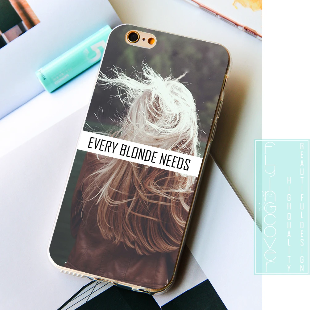 Coque Blonde Brown BFF Best Friend Clear Soft TPU Silicone Cover for iPhone X 7 8 Plus 5S 5 SE 6 6S 5C 4S 4 iPod Touch Cases |